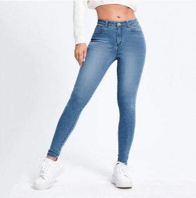 Slim fit-jeans för dam från modora.se