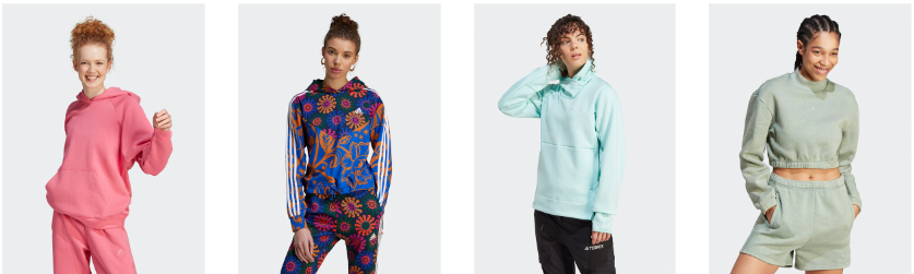 Damhoodies från Adidas Damhoodies från Adidas