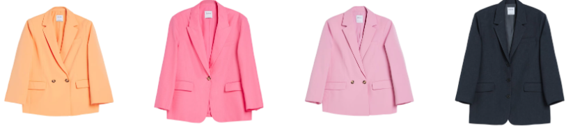 Damkavajer och blazers från Bershka