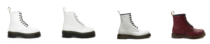 Damboots och stövlar Dr. Martens