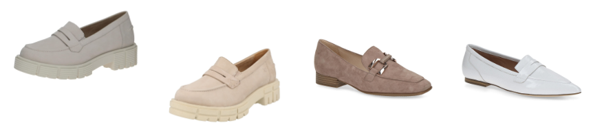  Dammokasiner och loafers Caprice