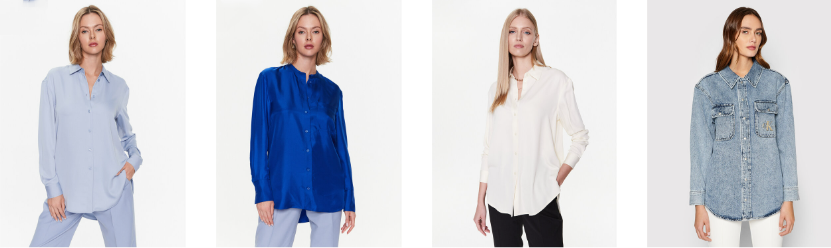 Damskjortor från Calvin Klein Damskjortor från Calvin Klein
