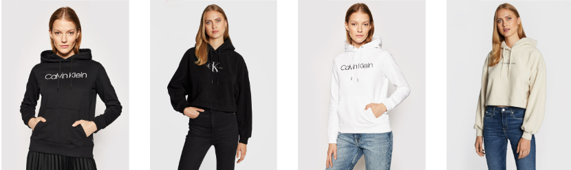 Damhoodies från Calvin Klein Damhoodies från Calvin Klein
