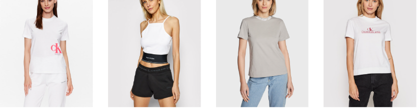 Dam-T-shirts och linnen från Calvin Klein Dam-T-shirts och linnen från Calvin Klein