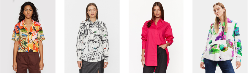 Damskjortor från Desigual Damskjortor från Desigual