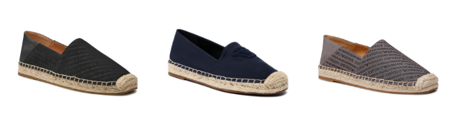 Herr-espadriller Emporio Armani