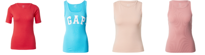 Dam-T-shirts och linnen från Gap Dam-T-shirts och linnen från Gap