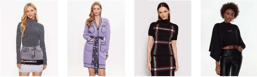 Blusar och tunikor för kvinnor från Karl Lagerfeld Blusar och tunikor för kvinnor från Karl Lagerfeld
