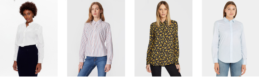 Damskjortor från Tommy Hilfiger Damskjortor från Tommy Hilfiger